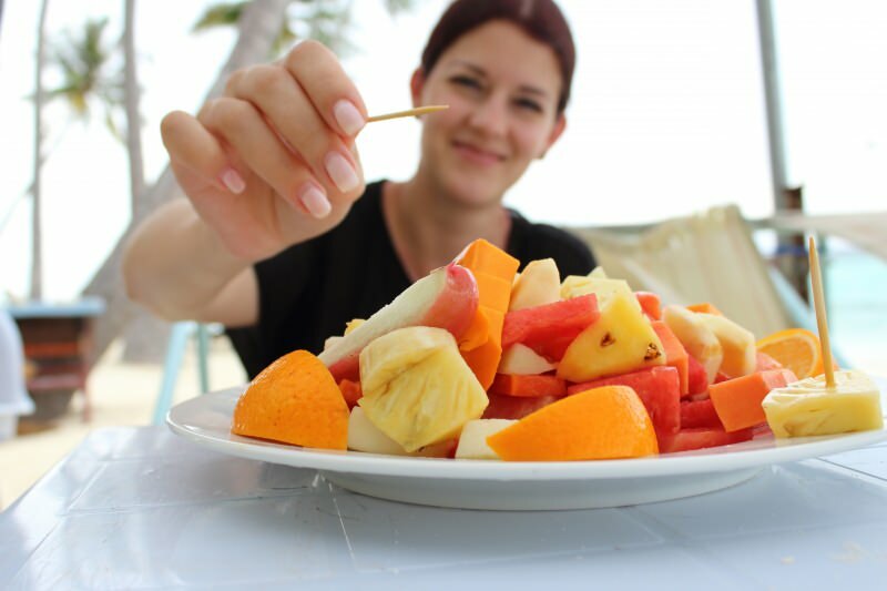 gyümölcsfogyasztás az étrendben