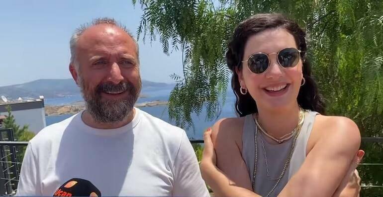 Bergüzar Korel és férje, Halit Ergenç Bodrumban nyaralnak