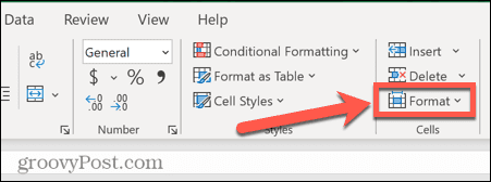 Excel formátum ikonra