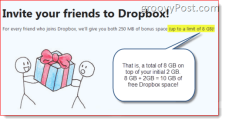 10+ GB ingyenes Dropbox hely