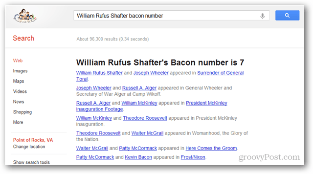 Hogyan keressünk 6 fokos Kevin Bacont a Google segítségével