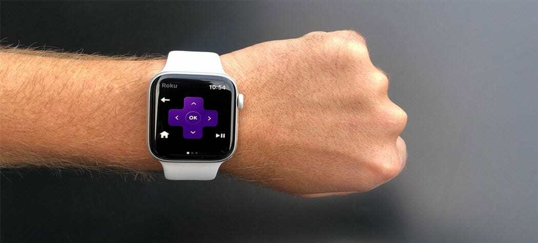A Roku vezérlése az Apple Watch segítségével