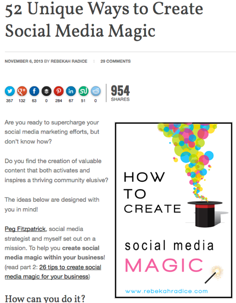 52 egyedi módszer a közösségi média varázslatának létrehozására