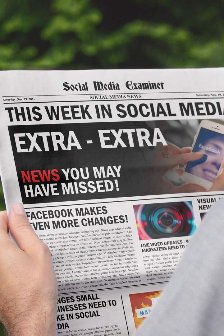 A Facebook korrigálja a túljelentett organikus elérési adatokat: ezen a héten a közösségi médiában: Social Media Examiner