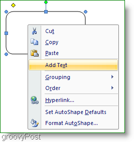 Microsoft Word 2007 Szöveg hozzáadása