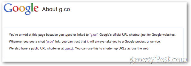 google rövid URL