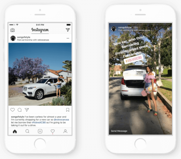 Az Instagram átláthatóbbá teszi az oldal szponzorált tartalmát.