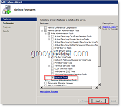 Engedélyezze a Hyper-V eszközök funkcióját a Windows Server 2008 rendszerben