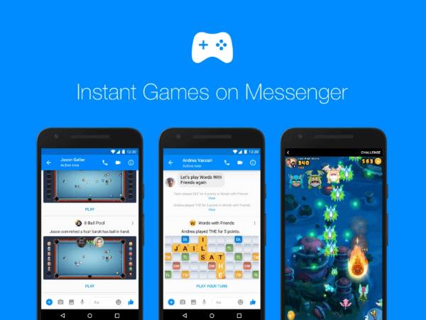 A Facebook szélesebb körben terjeszti az azonnali játékokat a Messengeren, és új, gazdag játéklehetőségeket, játékrobotokat és jutalmakat dob ​​piacra.
