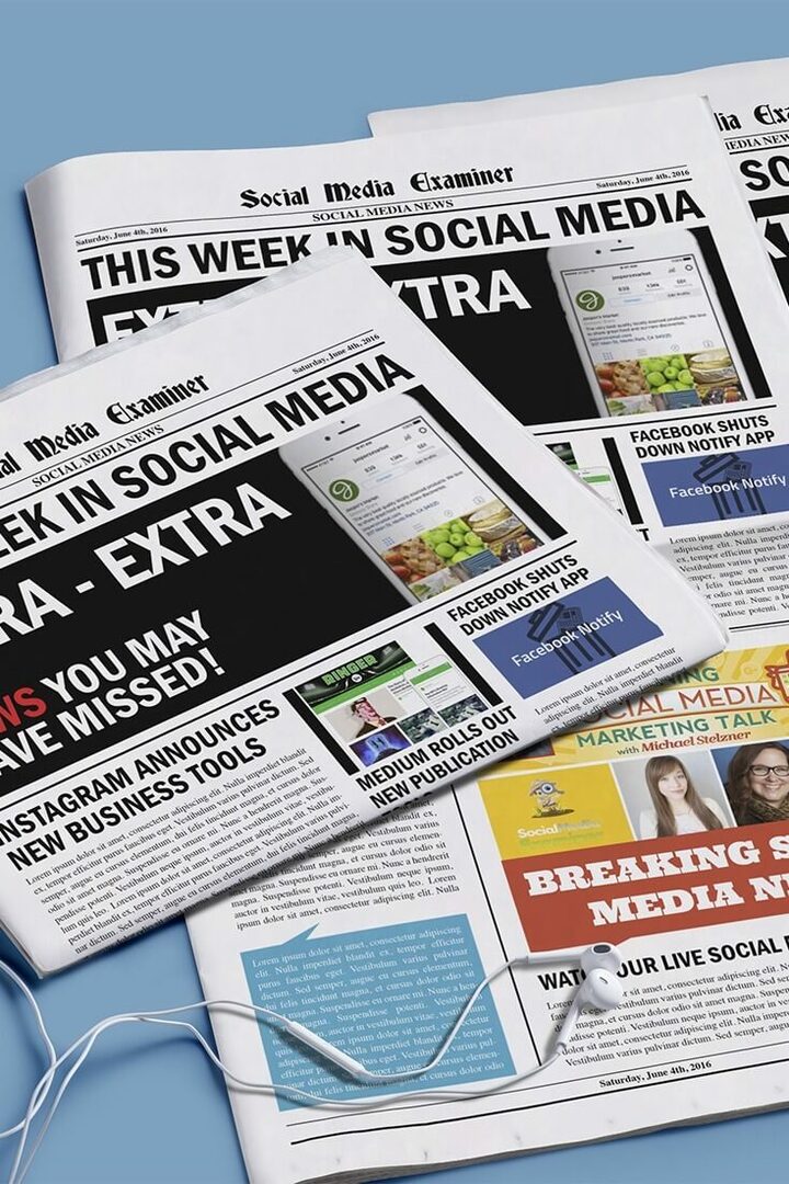 Az Instagram üzleti profilokat indít: Ezen a héten a közösségi médiában: Social Media Examiner
