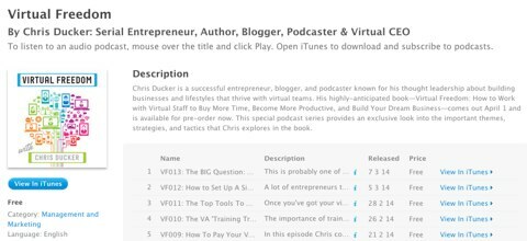 virtuális szabadság podcast itunes