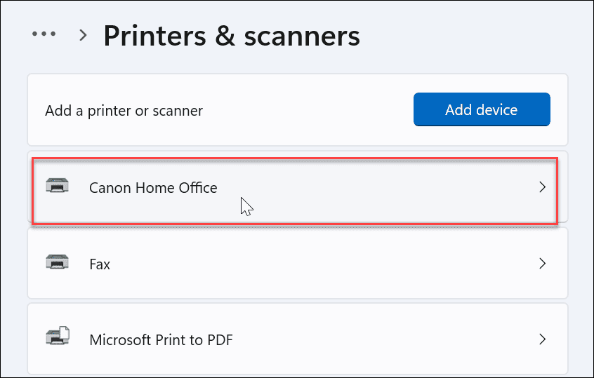Keresse meg a nyomtató típusát és sorozatszámát 