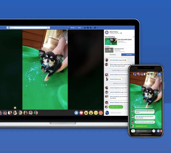 A Facebook egy új videóélményt tesztel a Watch Party nevű csoportokban, amely lehetővé teszi a tagok számára, hogy egyszerre és ugyanazon a helyen nézzenek videókat. 