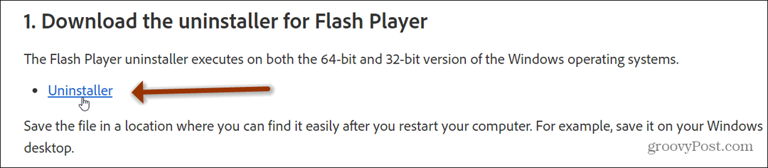 Hogyan lehet eltávolítani az Adobe Flash alkalmazást a Windows 10 rendszerből