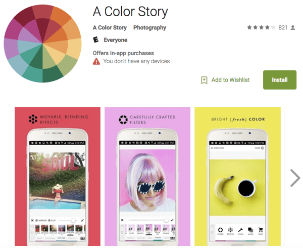 egy színes történet app