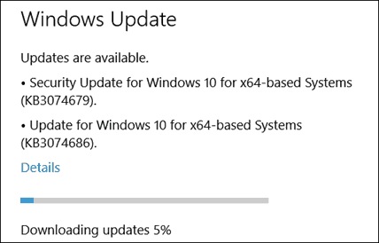 A Windows 10 újabb frissítést kap (KB3074679)
