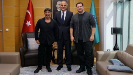 Találkozó Ersoy Cem Yılmaz kulturális miniszterrel és Gökbakar ökahan-nal