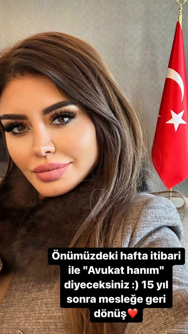 Ebru Polat ügyvédként kezdi pályafutását