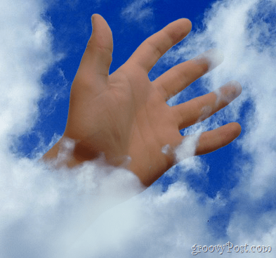 Kéz a felhőkben