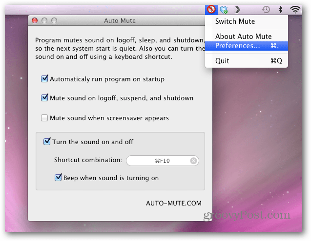 A Mac OS X indítási hangjának letiltása