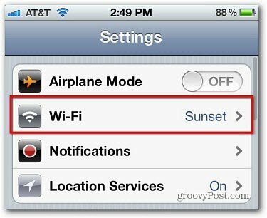 Apple iOS: Ne zavarja a WiFi PopUp értesítéseket