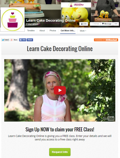 tanulni torta díszítő online facebook app