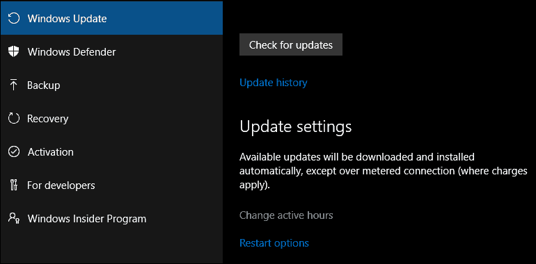 A Windows 10 őszi alkotóinak frissítésének késleltetése, halasztása vagy blokkolása
