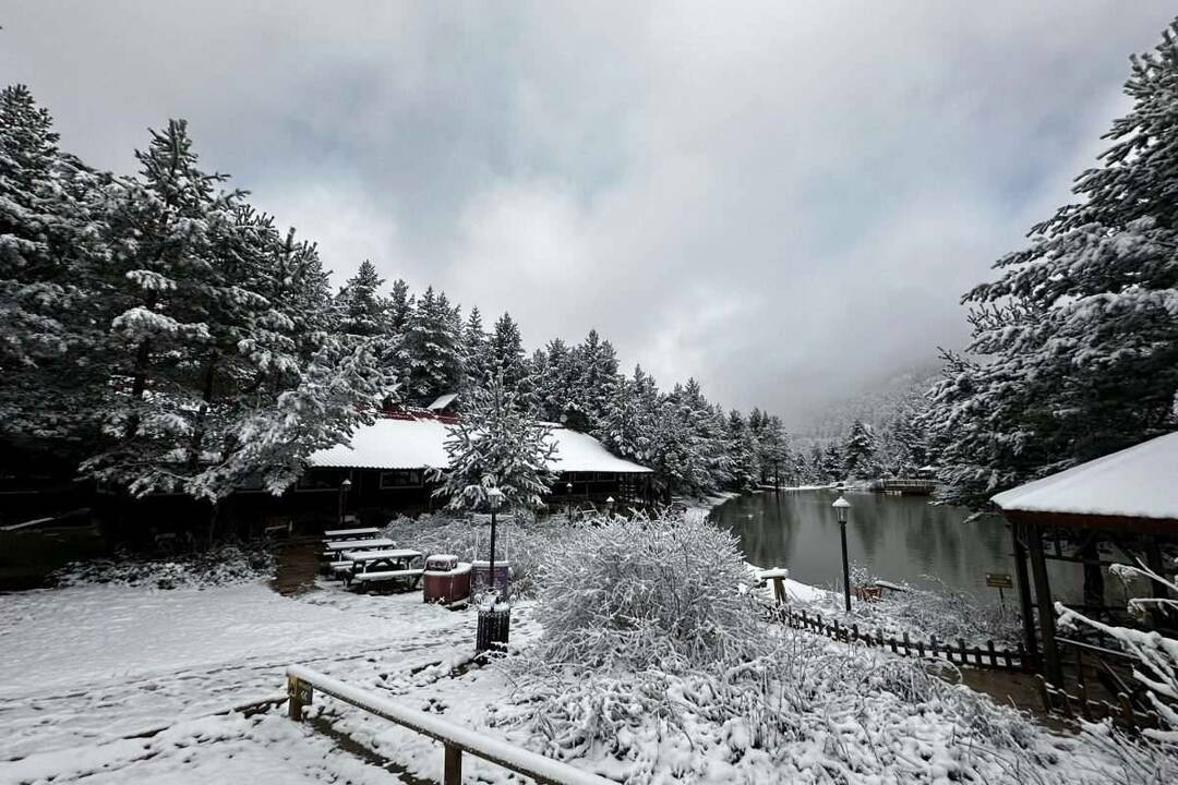 Kifehéredett a Limni-tó Natúrpark