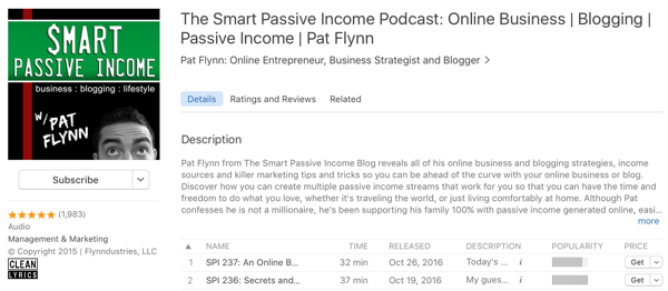 az intelligens passzív jövedelem podcast