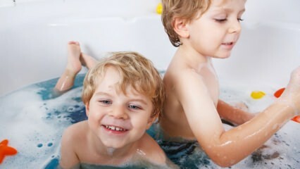 Hogyan kell fürdeni az idősebb gyermeket? 