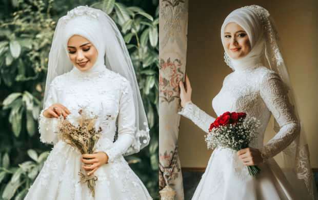 Hidzsáb esküvői ruha modellek 2020