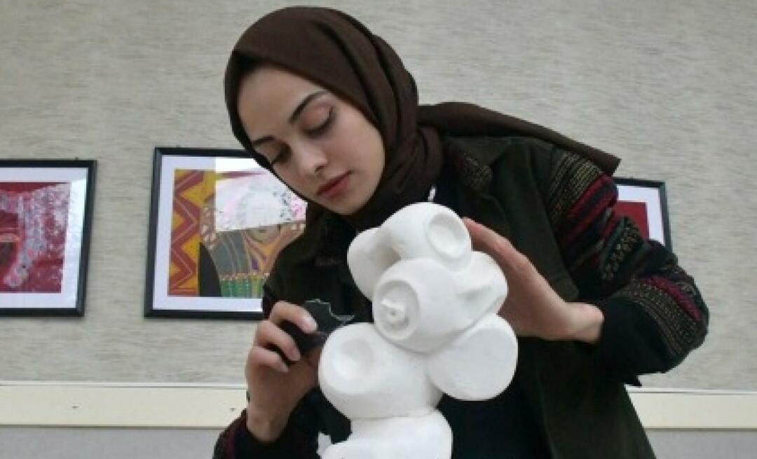 A Kulturális Minisztérium kitüntetése Emine Erdağnak, aki festészettel kezdte útját, majd szobrászattal folytatta!