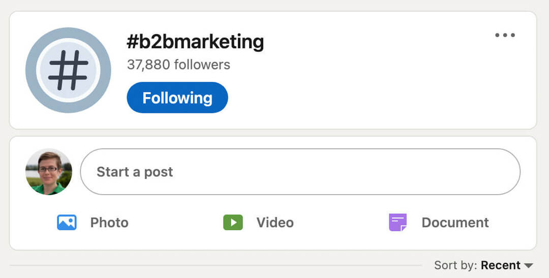 hogyan-analyze-linkedin-hashtags-branded-hashtag-search-sort-by-recent-b2bmarketing-example-20