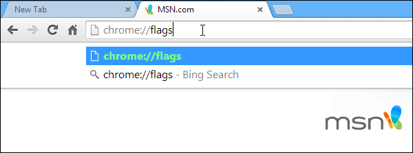 Chrome zászlók