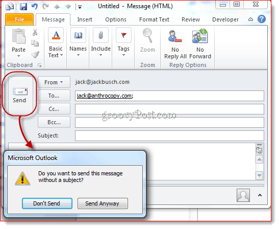 Elfelejtett csatolódetektor a Microsoft Outlookhoz