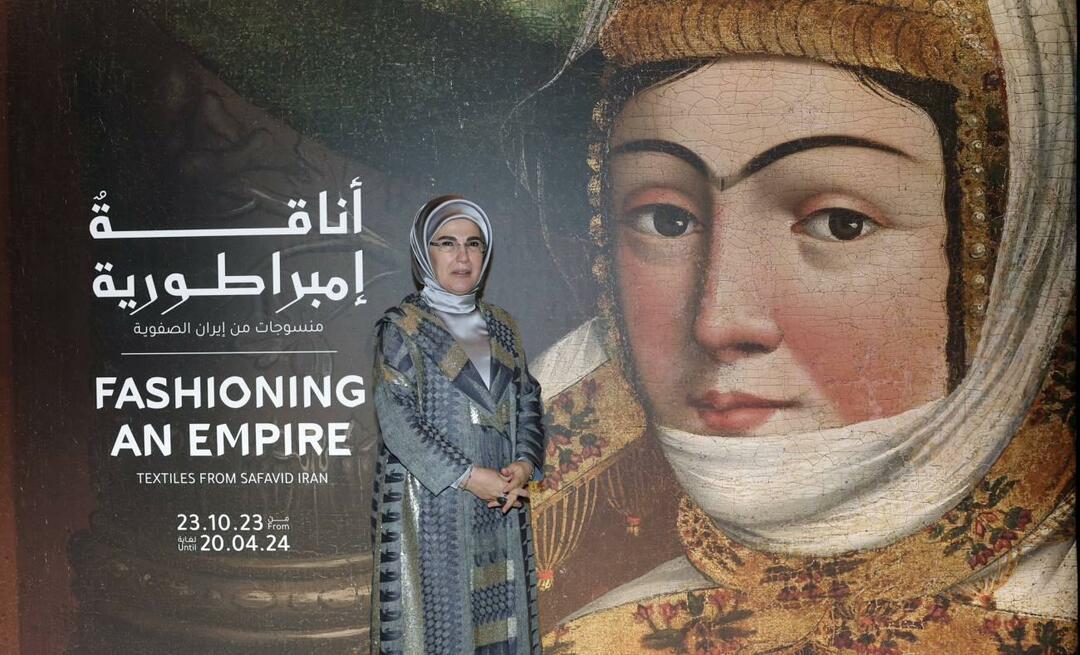 Erdoğan First Lady látogatása a Katari Iszlám Művészetek Múzeumában! 