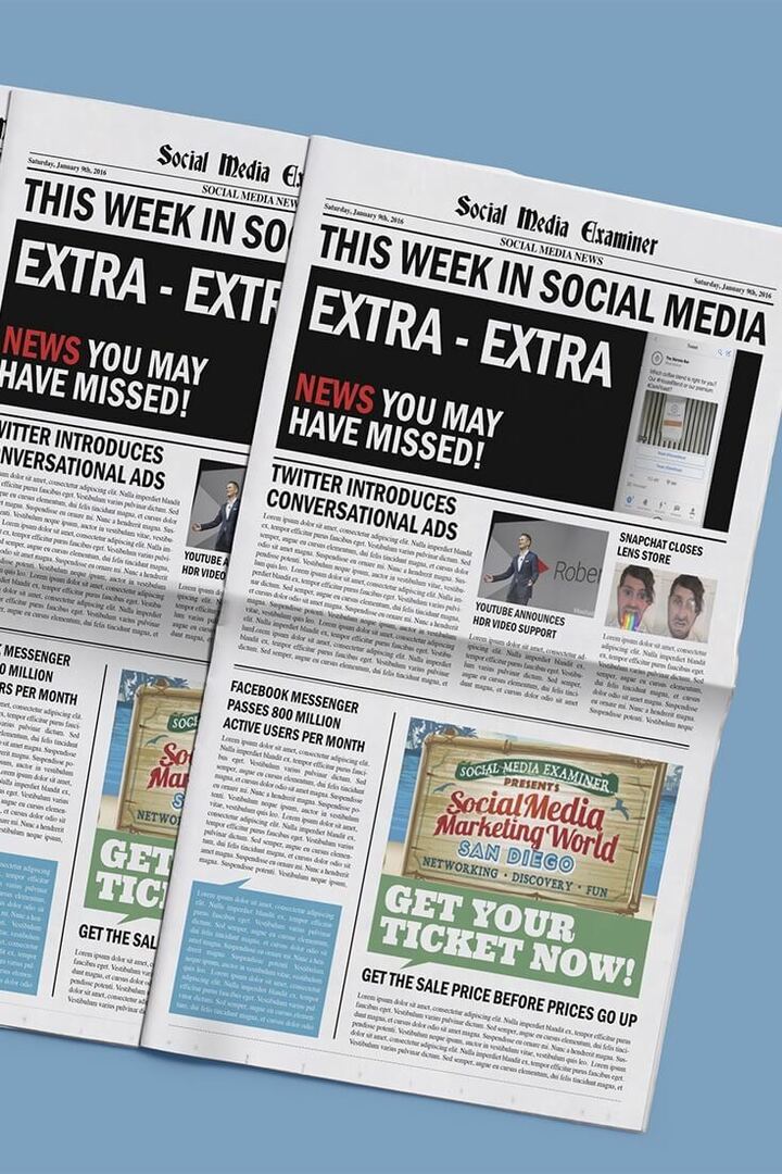 A Twitter társalgási hirdetéseket indít: ezen a héten a közösségi médiában: Social Media Examiner