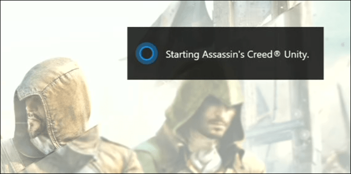 Cortana indító játék Xbox