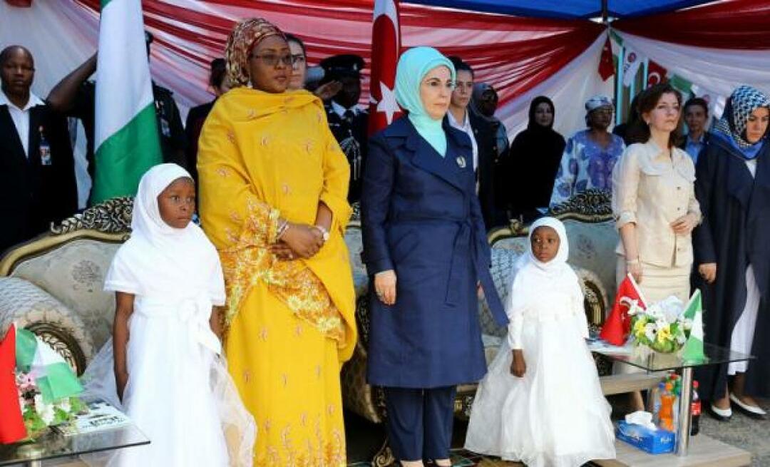 Köszönjük Emine Erdoğannak Buhari támogatását!