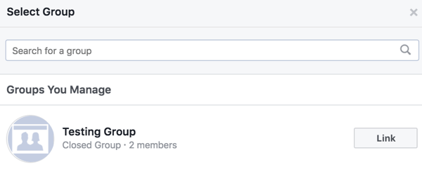 Kapcsolja össze Facebook-csoportját más csoportokkal.