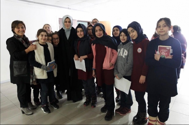 Esba Albayrak a Visionary Goals for Girls projekt kitűző ünnepségen!