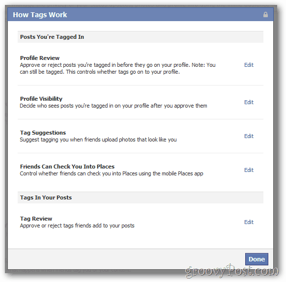 A Facebook adatvédelmi beállításai