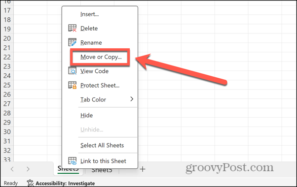 excel áthelyezés vagy másolás