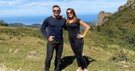 Korhan Sayginer feleségét, Zuhal Topalt vitte a csúcsra! Szerelemfotó 1700 méterről...