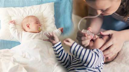 Hogyan tisztítsuk meg a csecsemők orrát anélkül, hogy megsérülne? Orrdugulás és tisztítási módszer csecsemőknél