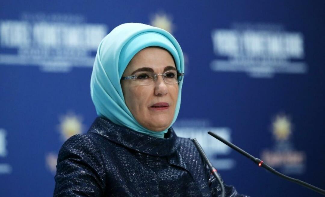 Erdoğan First Lady: "Legyen a mi hangunk a palesztinok hangja!"