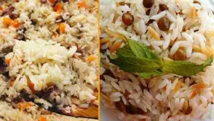 Melyek a pilaf fajtái? A legkülönfélébb és teljes méretű rizsreceptek
