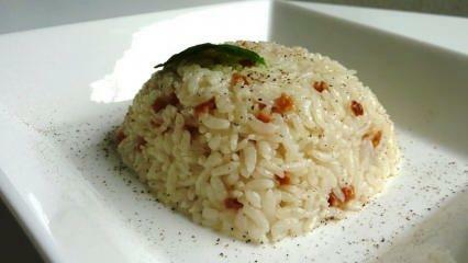 Hogyan készítsük el a legegyszerűbb vajas rizs pilafot? Finom szagú vajas rizs recept