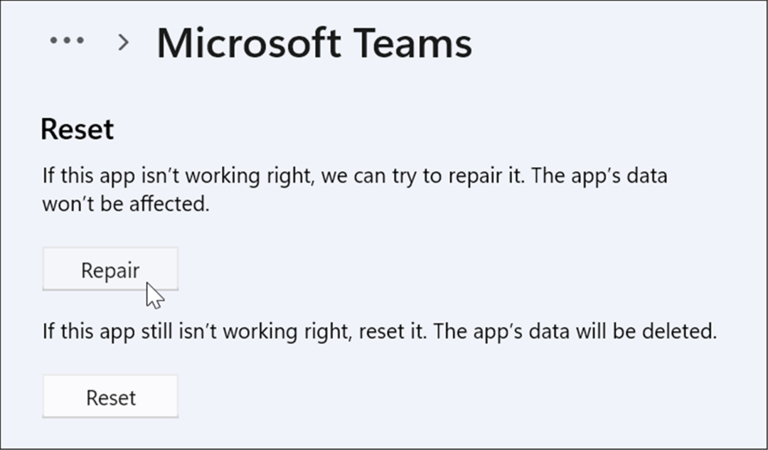 A Microsoft Teams nem tölt be: 6 javítás