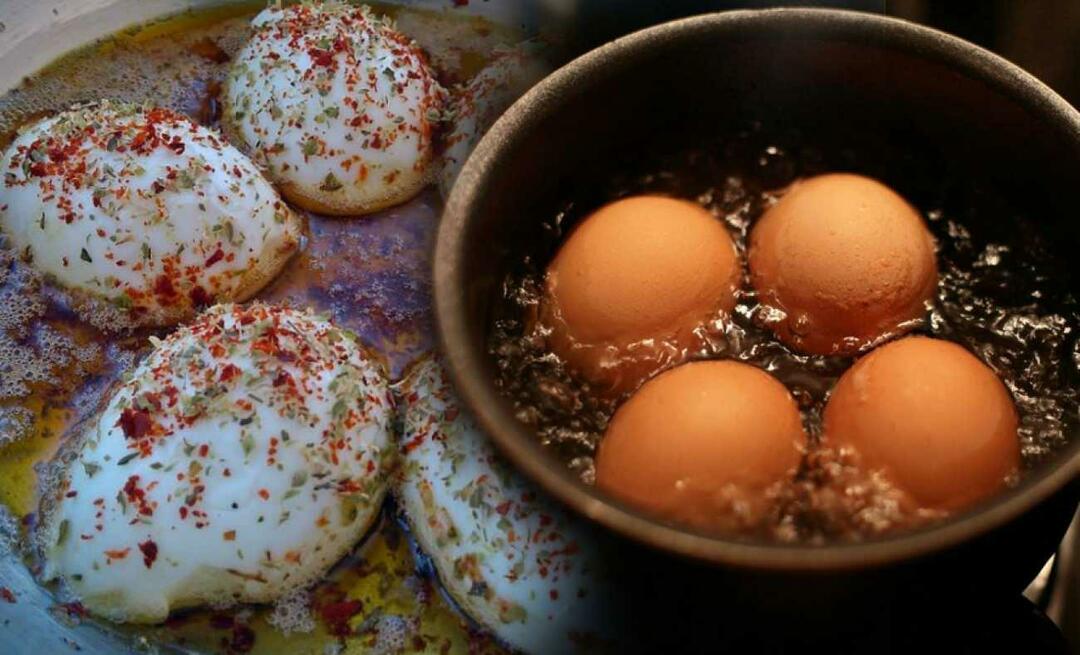 Hogyan készítsünk rántottát? Buggyantott tojás receptje finom szósszal reggelire